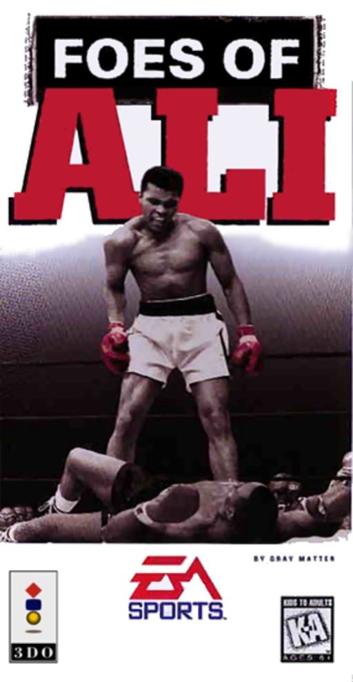 Foes of Ali box art for 3DO